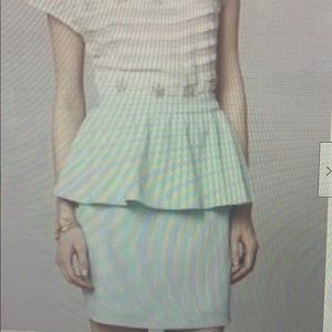 COPY - Anthropologie Sunday in Brooklyn mint skirt